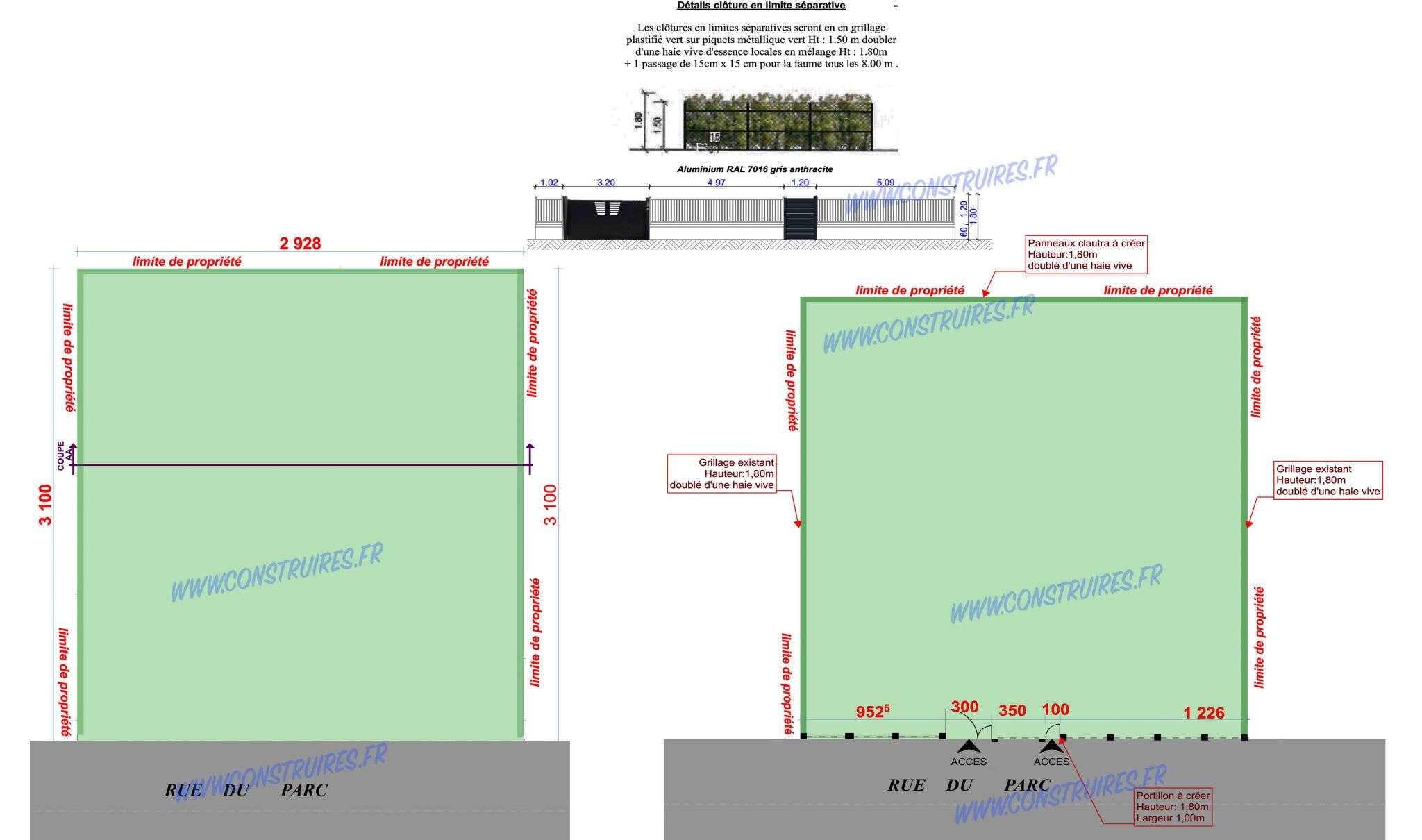 Construction de clôture : aperçu sur la déclaration préalable clôture
