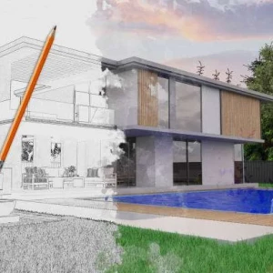 Plan de Coupe piscine