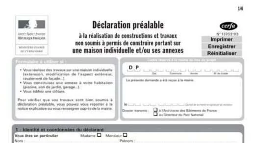 Les règles pour afficher sa déclaration de travaux
