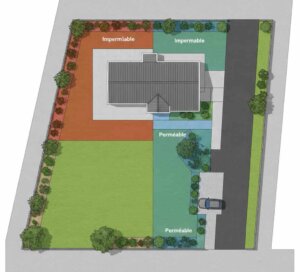 Surface d&rsquo;imperméabilisation des sols : calcul et réglementation PLU