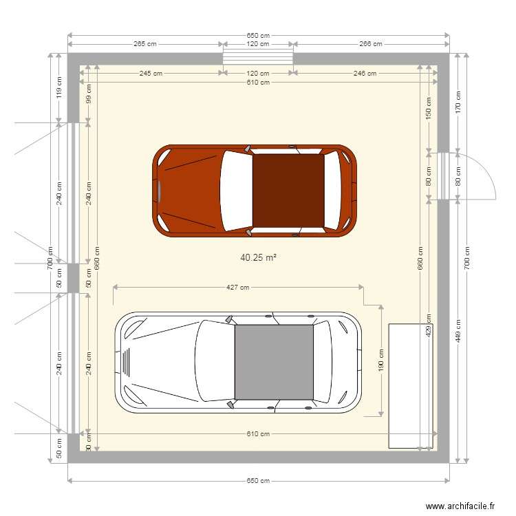 plan de garage 1