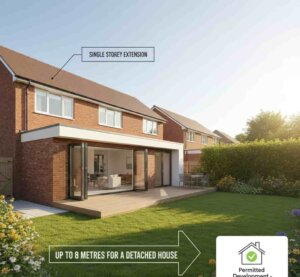 UK : les extensions autorisées sans permis