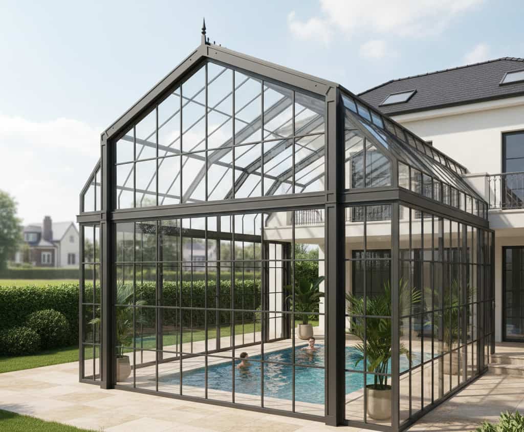 piscine couverte grand abri permis de construire