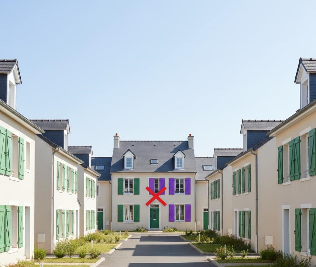 volets battants bois secteur ABF interdiction volets roulants