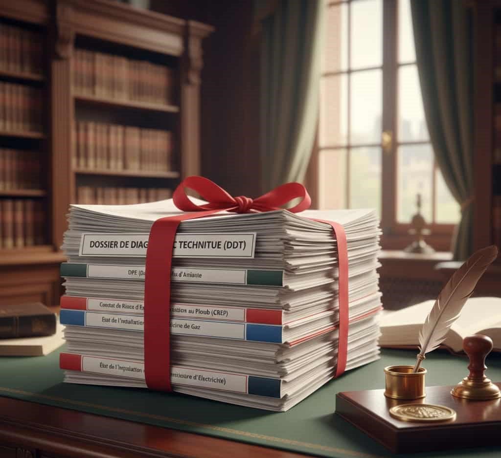 pile diagnostics immobiliers DDT notaire