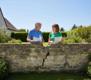 Mur mitoyen : qui paie les réparations ?