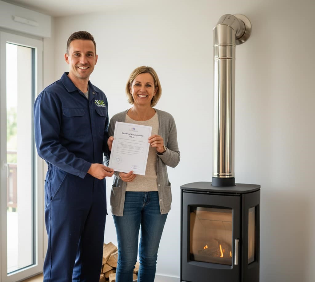 installateur RGE Qualibois certificat conformité poêle à bois