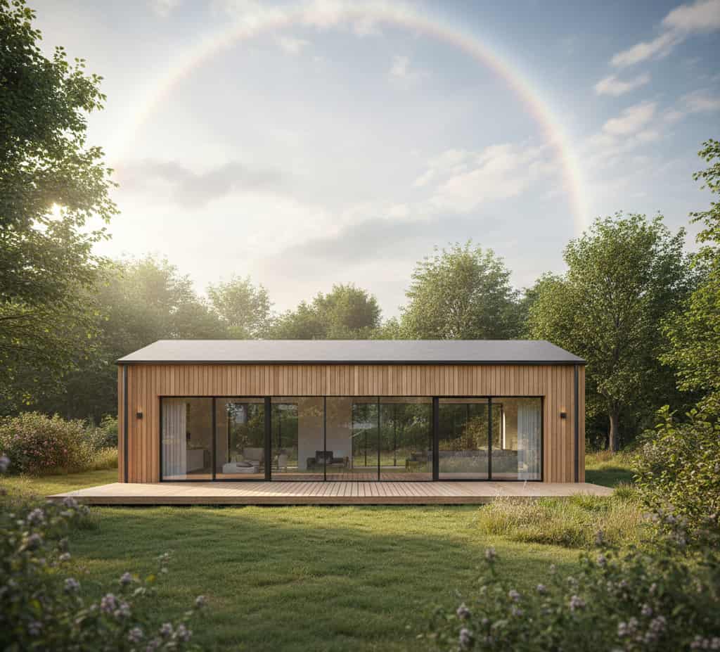 Maison passive contemporaine conforme aux normes RE2020 et Passivhaus