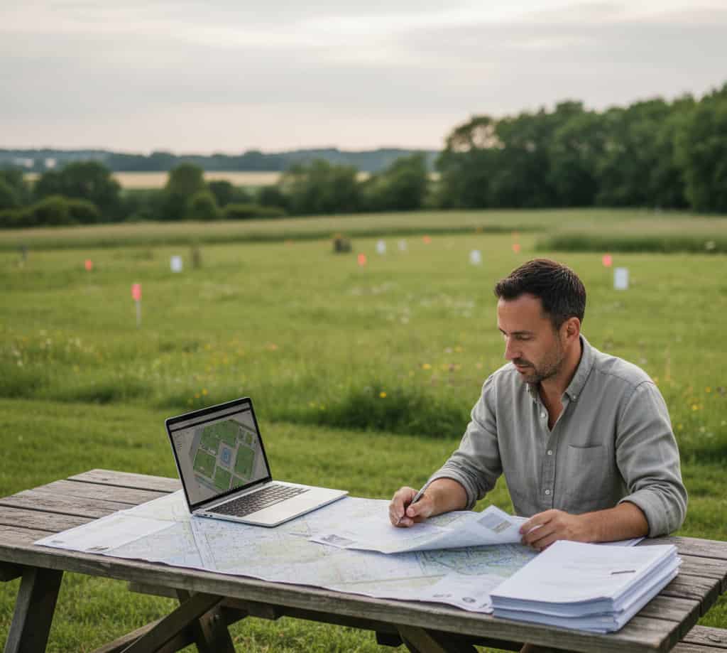 Dossier d’autorisation d’urbanisme pour création de glamping en France avec déclaration préalable ou permis d’aménager