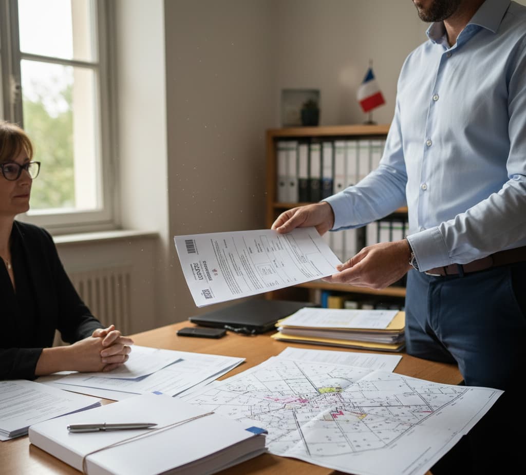 Préparation d’un dossier de déclaration préalable pour la construction d’un escalier extérieur
