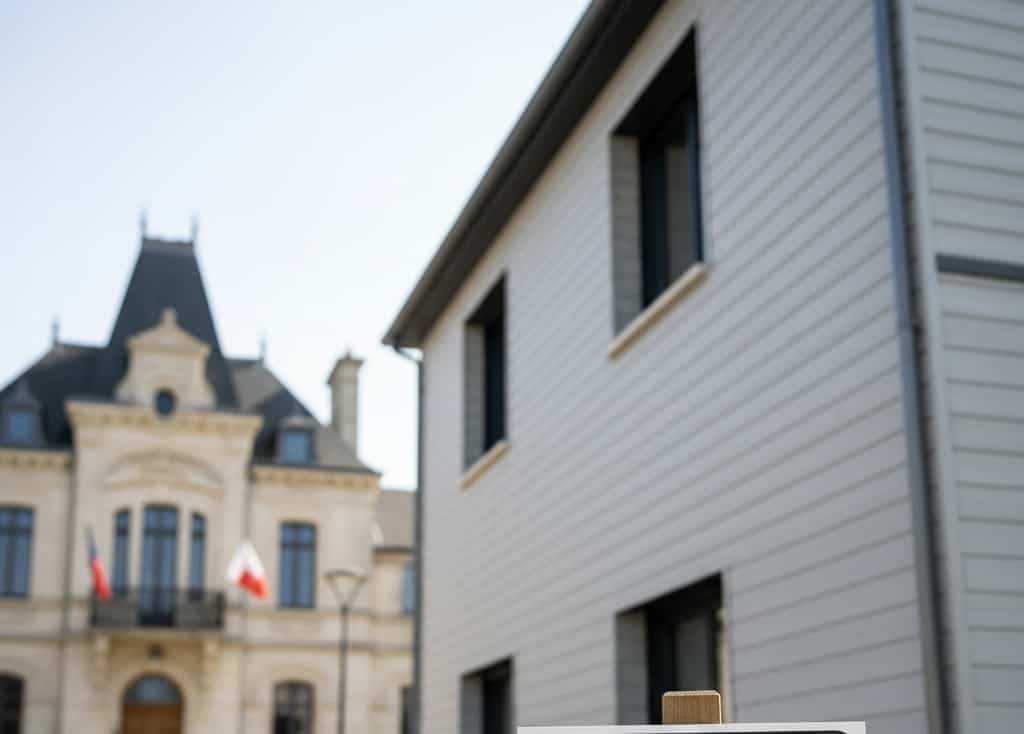 Mettre en avant le lien entre bardage et autorisation administrative.