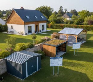 Autorisation d’urbanisme pour abri vélos selon la surface : aucune formalité, déclaration préalable ou permis de construire