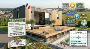Tiny house sur terrain aménagé : règle des 3 mois, R421-23 et ancrage permanent