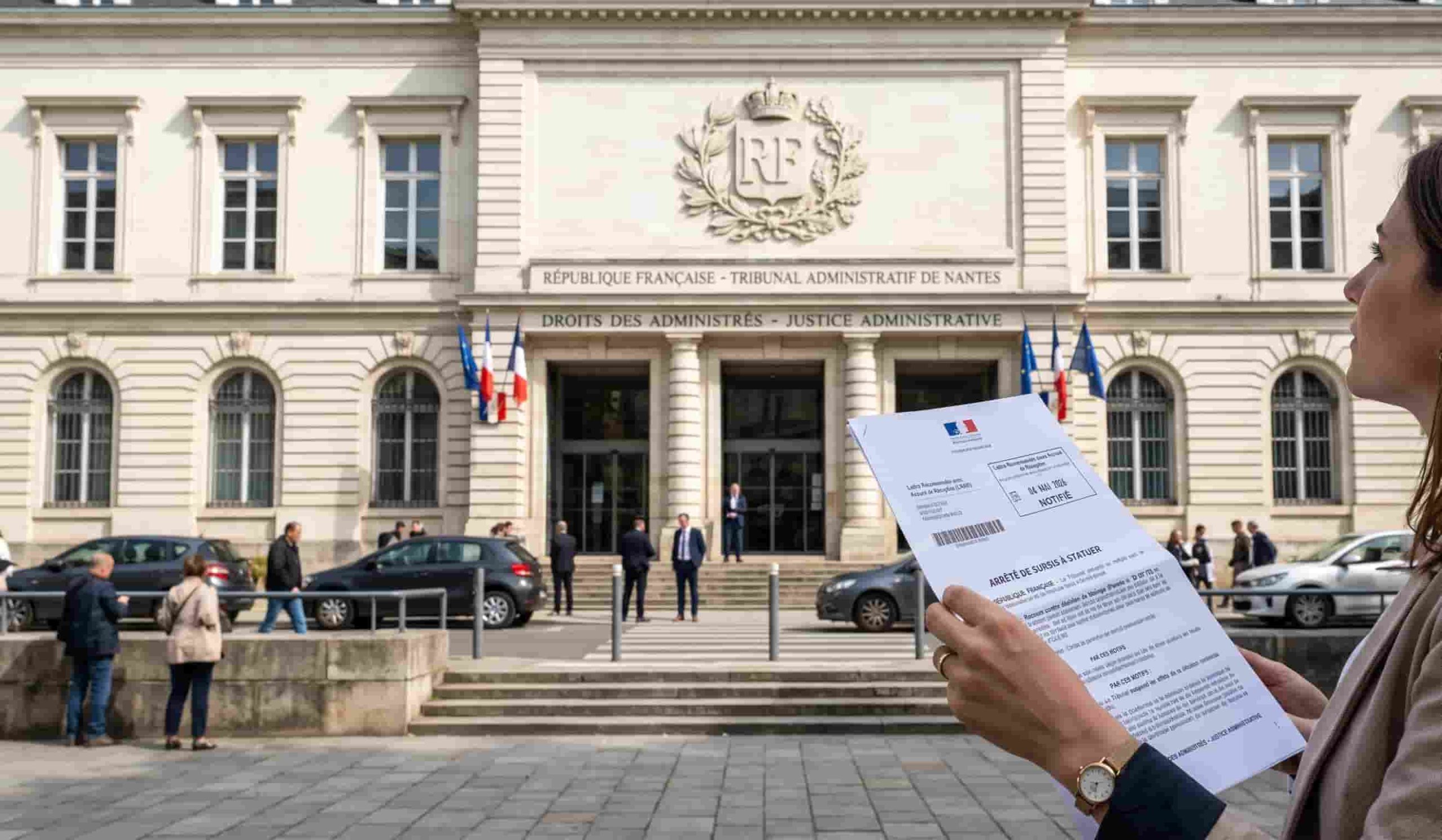 Recours devant le tribunal administratif contre un arrêté de sursis à statuer illégal.