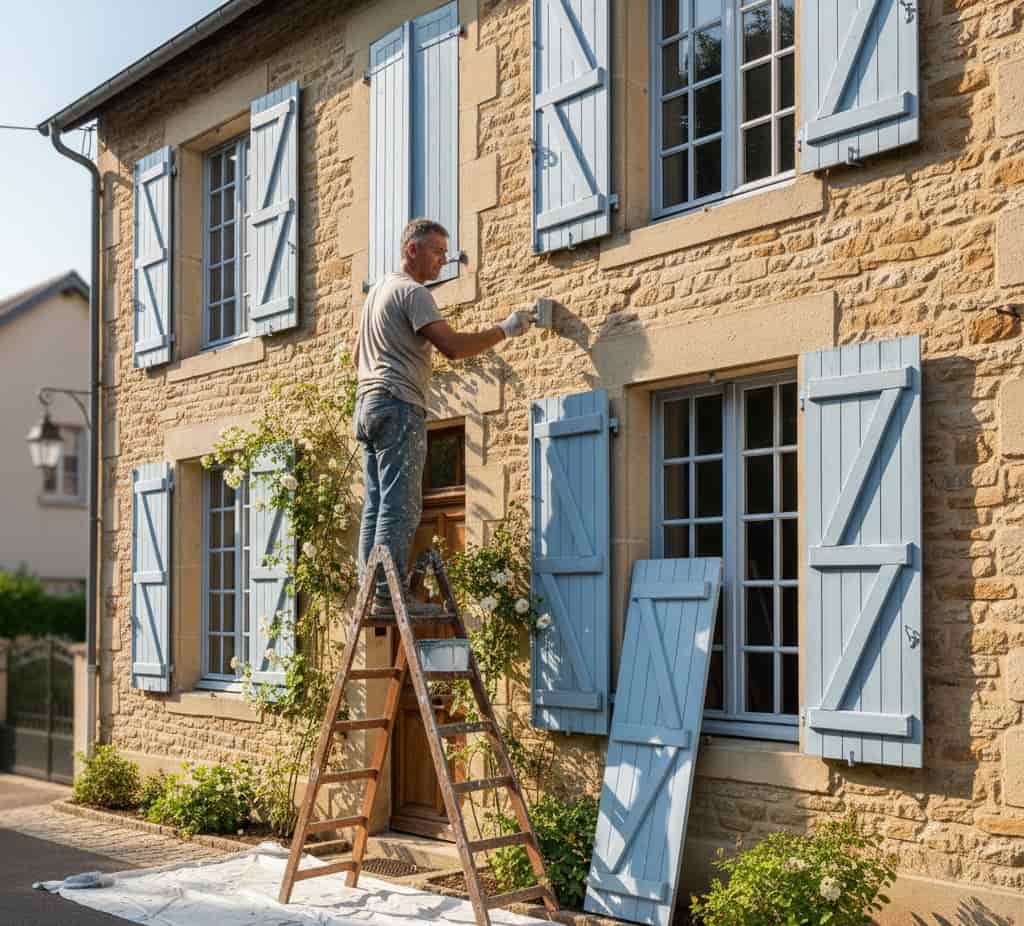 Remplacement volets à l’identique sans déclaration préalable